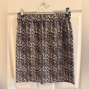 Ann Taylor Printed Skirt Size 0P